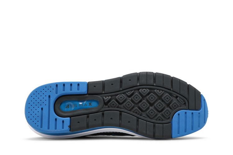 Nike Air Max Genome 'Black Signal Blue' — Black/Dark Smoke Grey/White/Signal Blue