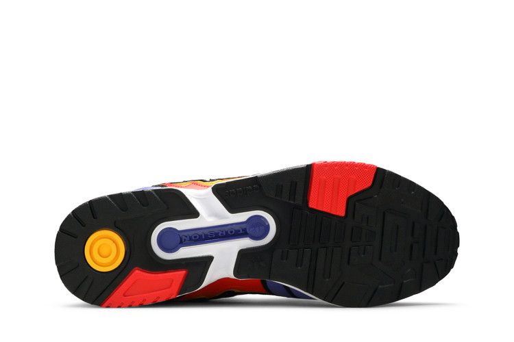 The Simpsons x adidas ZX 1000 'Flaming Moe's' — Purple/Bright Red/Core Black