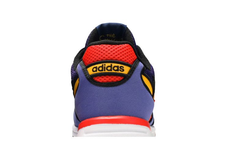 The Simpsons x adidas ZX 1000 'Flaming Moe's' — Purple/Bright Red/Core Black