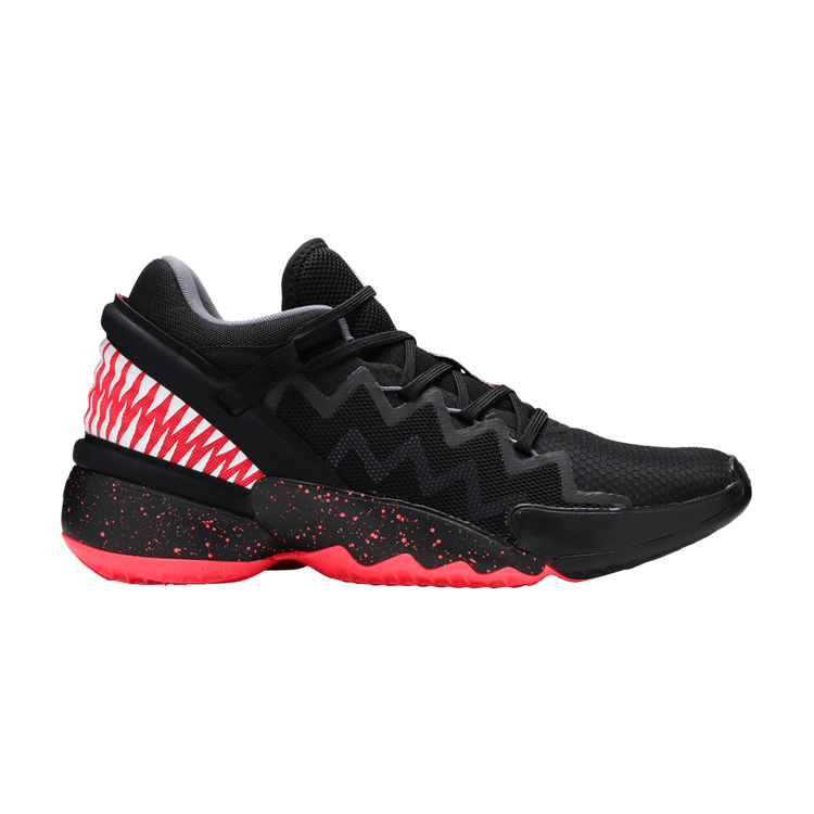 Marvel x adidas D.O.N. Issue #2 'Venom' — Core Black/Signal Pink/Cloud White