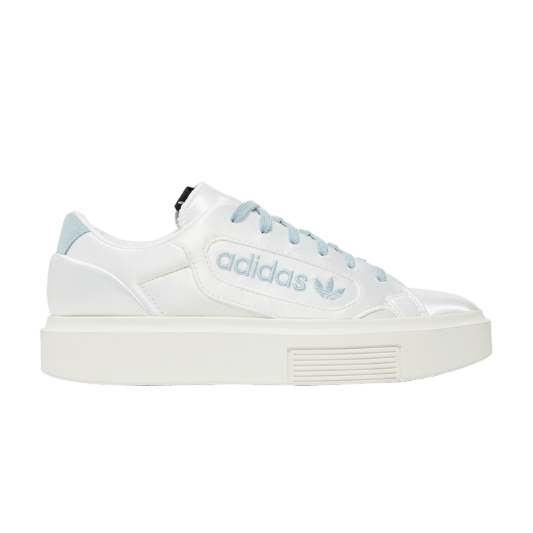 Adidas Wmns Sleek Super 'Cloud White Silver'' — Cloud White/Off White/Copper Metallic