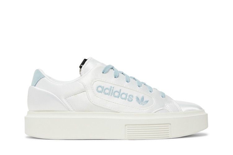Adidas Wmns Sleek Super 'Cloud White Silver'' — Cloud White/Off White/Copper Metallic