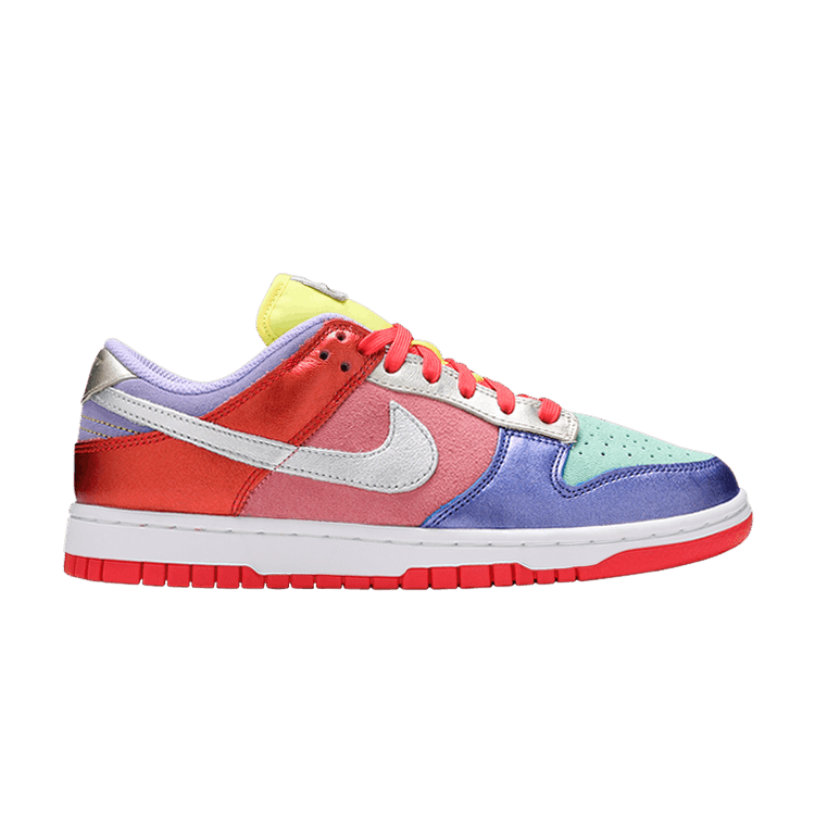 Nike Wmns Dunk Low 'Sunset Pulse' — Sunset Pulse/Silver/Purple Pulse