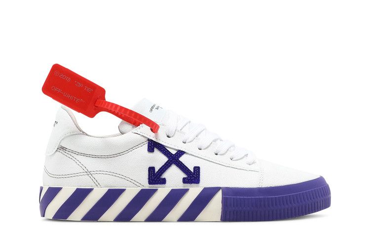 Off-White Wmns Vulc Sneaker 'White Violet' — White/Violet
