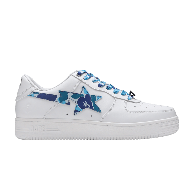 Bapesta 'ABC Camo - Blue' 2021 — White/Blue