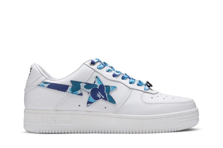 Bapesta 'ABC Camo - Blue' 2021 — White/Blue