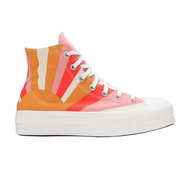 Converse Wmns Chuck Taylor All Star Platform High 'Summer Spirit' — Sunflower Gold/Bright Poppy
