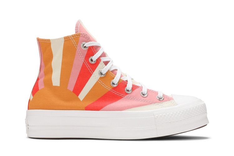 Converse Wmns Chuck Taylor All Star Platform High 'Summer Spirit' — Sunflower Gold/Bright Poppy