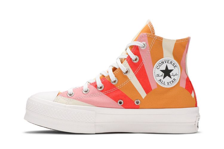 Converse Wmns Chuck Taylor All Star Platform High 'Summer Spirit' — Sunflower Gold/Bright Poppy