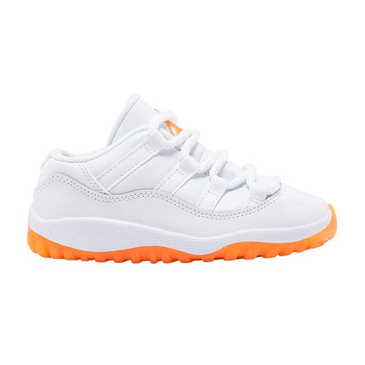Air Jordan 11 Retro Low TD 'Bright Citrus' — White/Bright Citrus