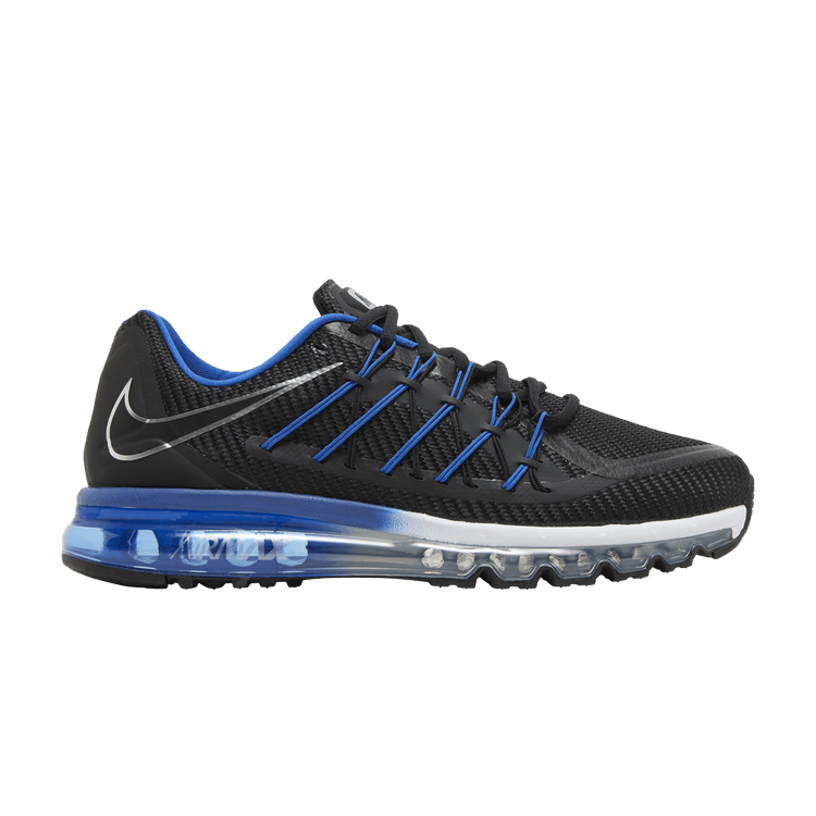 Nike Air Max 2015 'Black Game Royal' — Black/Metallic Silver/Game Royal