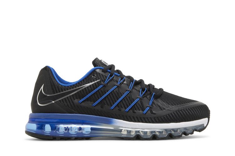 Nike Air Max 2015 'Black Game Royal' — Black/Metallic Silver/Game Royal
