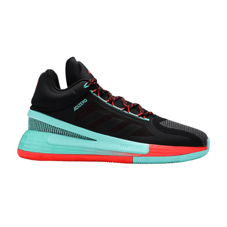 Adidas D Rose 11 'Avatar Pack - Black Bright Red' — Core Black/Bright Red/Acid Mint