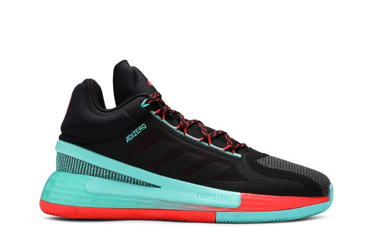 Adidas D Rose 11 'Avatar Pack - Black Bright Red' — Core Black/Bright Red/Acid Mint
