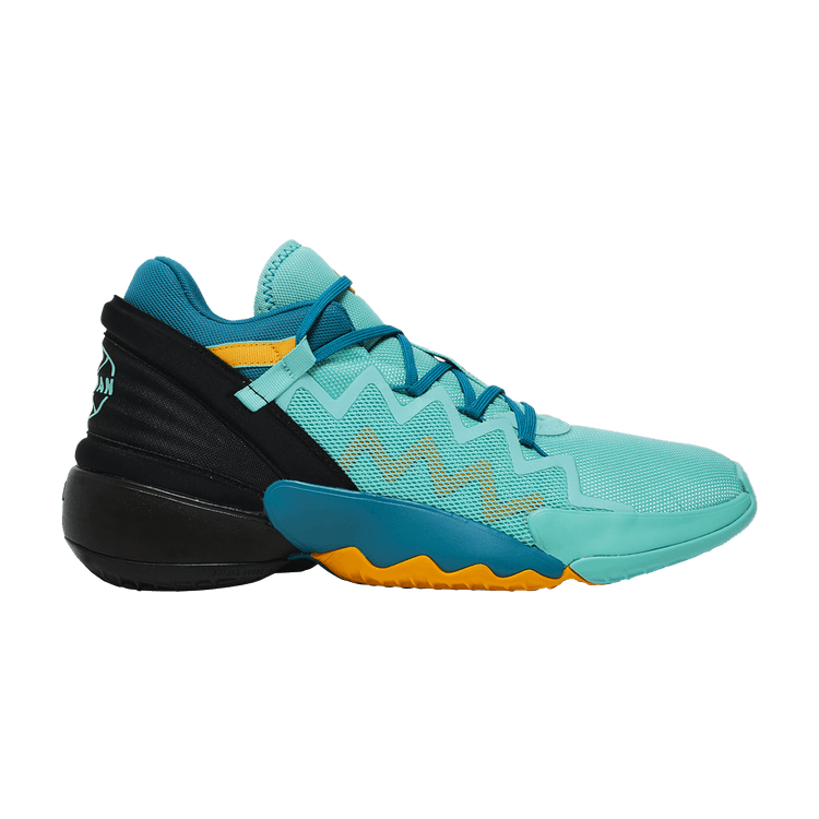 Adidas D.O.N. Issue #2 GCA 'Avatar Pack - Acid Mint' — Acid Mint/Active Teal/Core Black