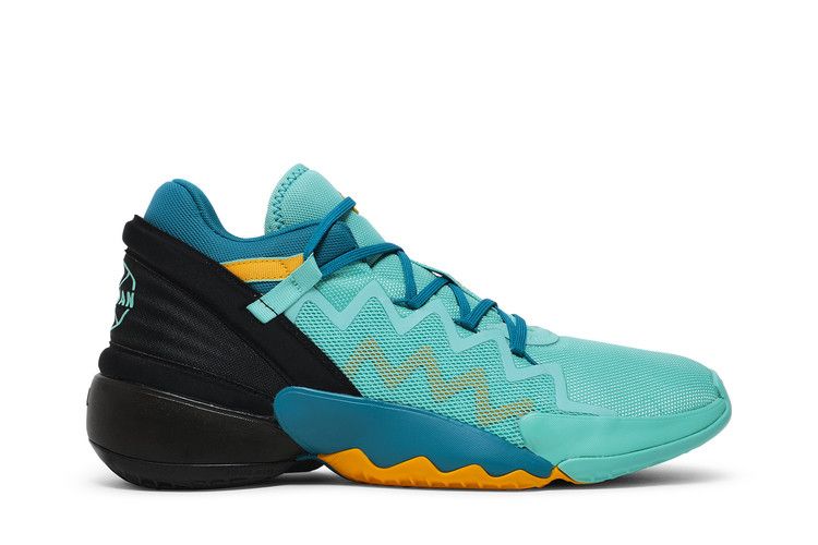 Adidas D.O.N. Issue #2 GCA 'Avatar Pack - Acid Mint' — Acid Mint/Active Teal/Core Black