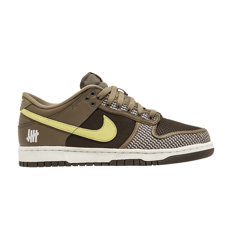 Undefeated x Nike Dunk Low SP 'Canteen' — Canteen/Lemon Frost