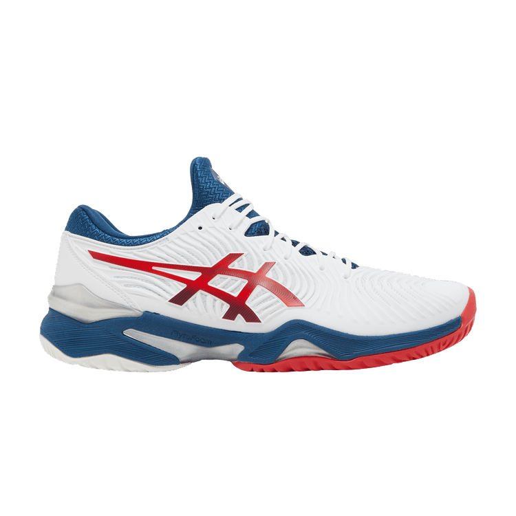Asics Court FF 2 Novak 'White Mako Blue' — White/Mako Blue