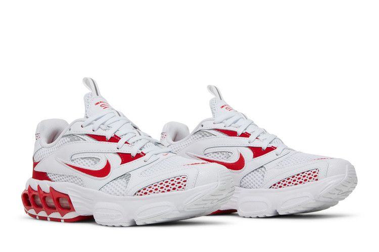 Nike Wmns Zoom Air Fire 'White University Red' — White/Metallic Silver/University Red (9)
