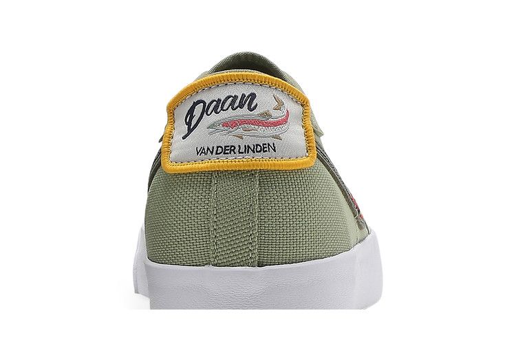 Daan Van Der Linden x Nike Blazer Court SB 'Dusty Olive' — Dusty Olive/Light Bone/Navy/Medium Olive