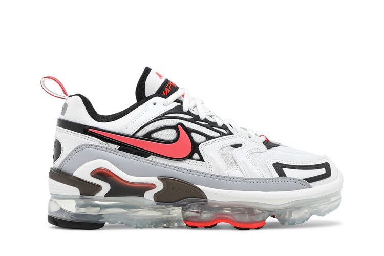 Nike Air VaporMax EVO 'Summit White Bright Crimson' — Summit White/Black/Reflect Silver/Bright Crimson