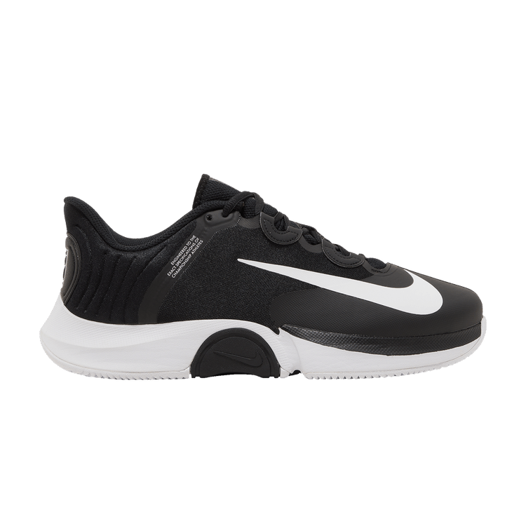 NikeCourt Air Zoom GP Turbo 'Black White' — Black/White