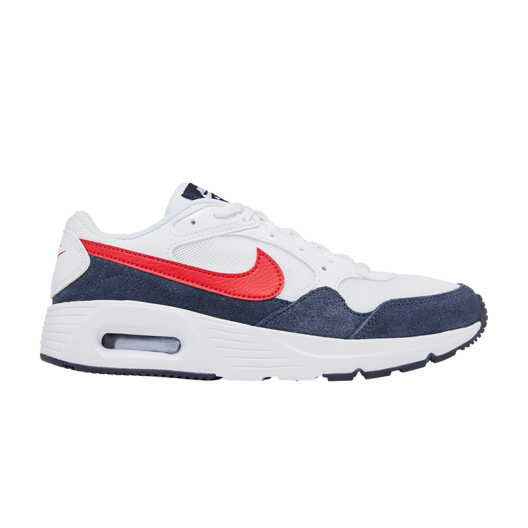 Nike Air Max SC GS 'Obsidian University Red' — White/Obsidian/University Red
