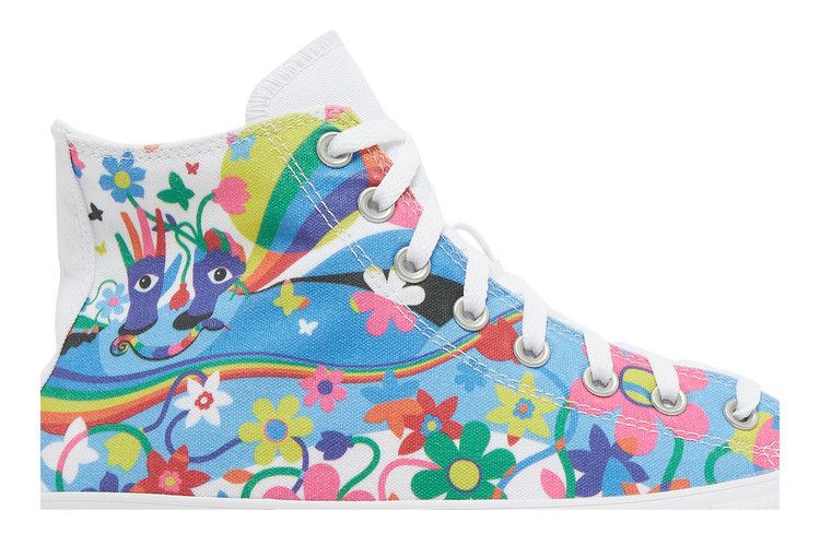 Converse Chuck Taylor All Star High 'Pride 2021' — White/Multi/White