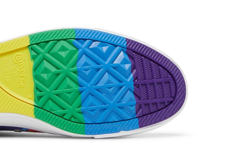 Converse Chuck Taylor All Star High 'Pride 2021' — White/Multi/White