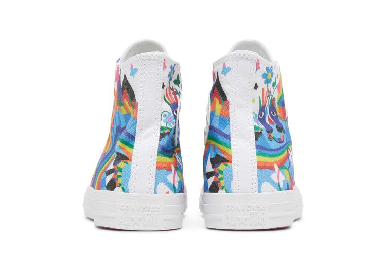Converse Chuck Taylor All Star High 'Pride 2021' — White/Multi/White