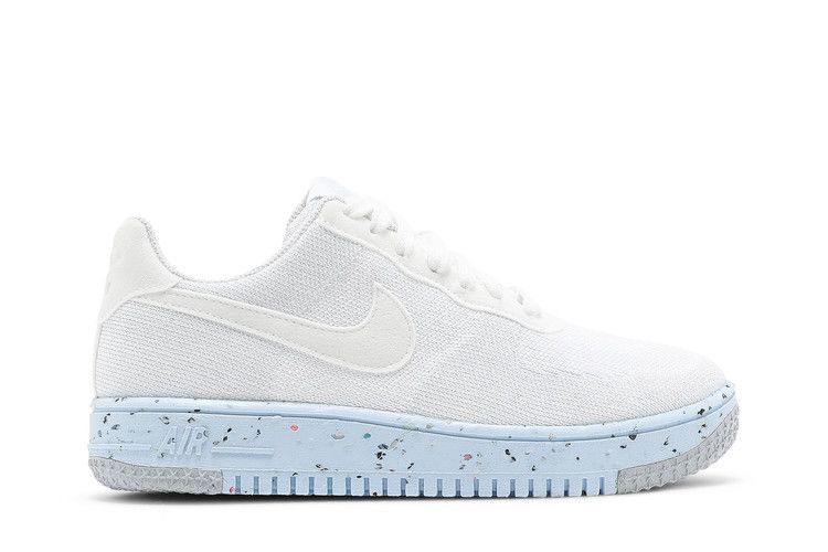 Nike Wmns Air Force 1 Crater Flyknit 'Pure Platinum' — White/Pure Platinum/White (2)
