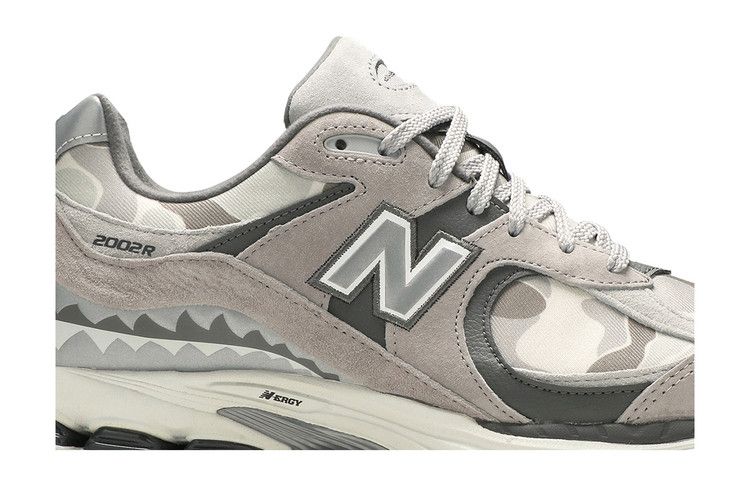 BAPE x New Balance 2002R 'Apes Together Strong - Grey Camo' — Gray