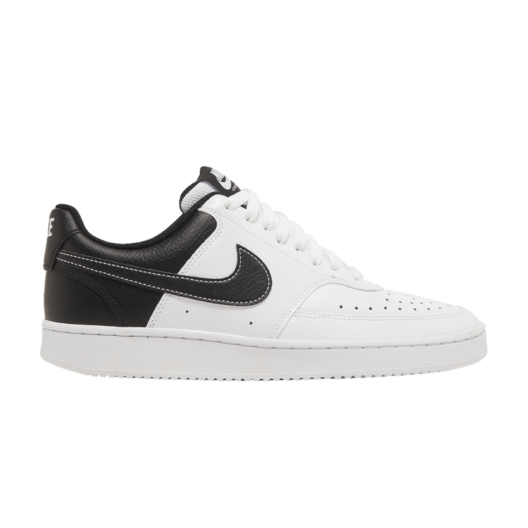 Nike Wmns Court Vision Low 'White Black' — White/Black