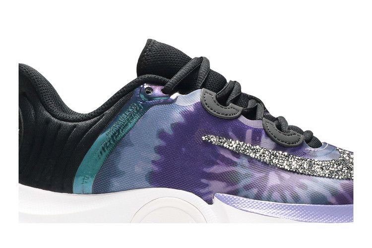 Naomi Osaka x Wmns NikeCourt Air Zoom GP Turbo 'Tie Dye' — Black/Dusty Amethyst/White