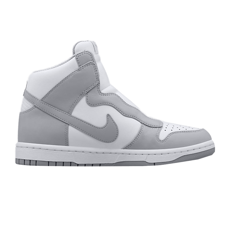 sacai x Wmns NikeLab x Dunk Lux 'Wolf Grey' — Wolf Grey/White/Wolf Grey