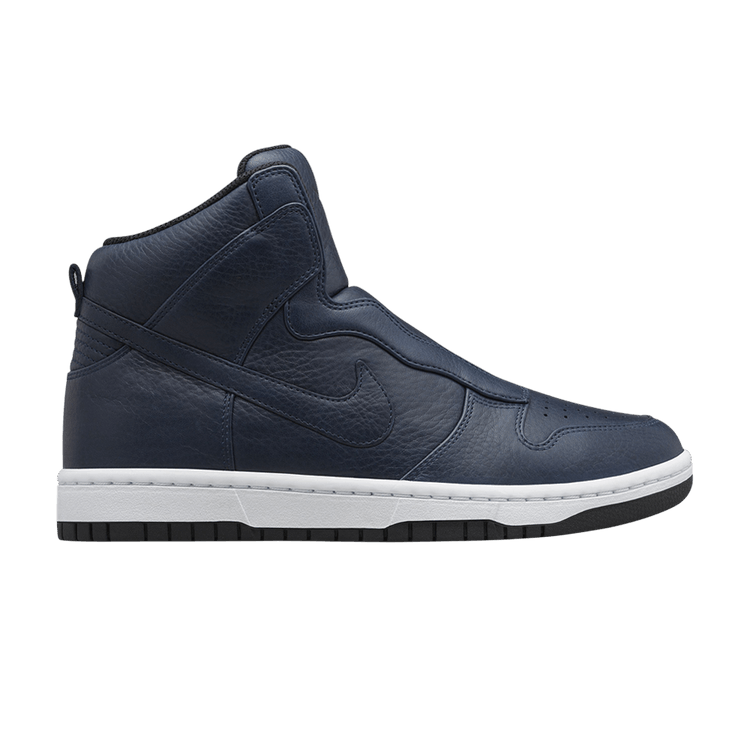sacai x Wmns NikeLab Dunk Lux SP 'Obsidian' — Obisidian/Volt/Obisidian