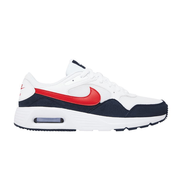 Nike Air Max SC 'White University Red' — White/University Red/Obsidian
