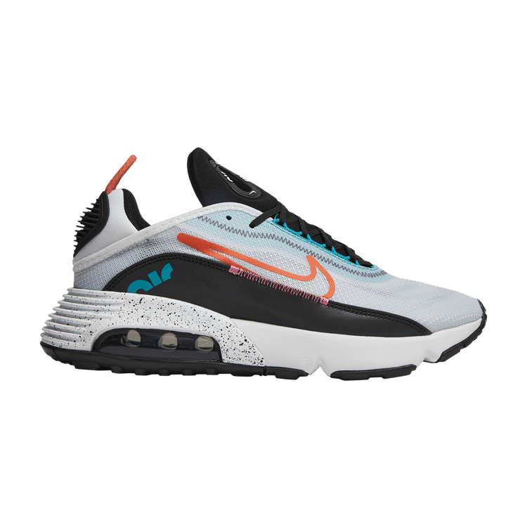 Nike Air Max 2090 'White Turf Orange Speckled' — White/Black/Aquamarine/Turf Orange
