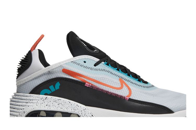 Nike Air Max 2090 'White Turf Orange Speckled' — White/Black/Aquamarine/Turf Orange (3)
