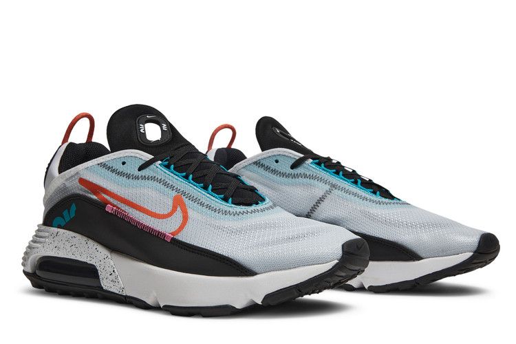 Nike Air Max 2090 'White Turf Orange Speckled' — White/Black/Aquamarine/Turf Orange (9)