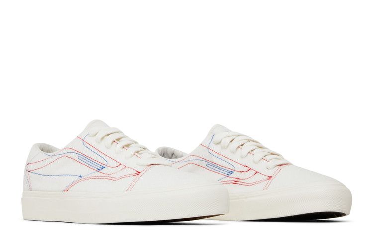 Taka Hayashi x Vans Sk8-Low LX 'DIY - Marshmallow' — Marshmallow/Multi-Color