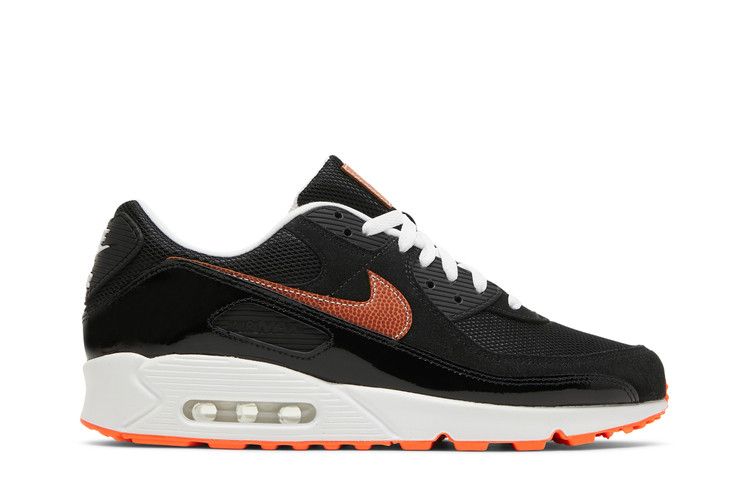 Nike Air Max 90 'Football' — Black/White/Hyper Crimson/Multi-Color (2)