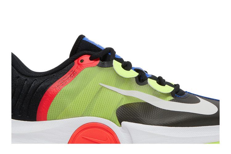 NikeCourt Air Zoom GP Turbo 'Black Volt' — Black/White/Volt/Laser Crimson
