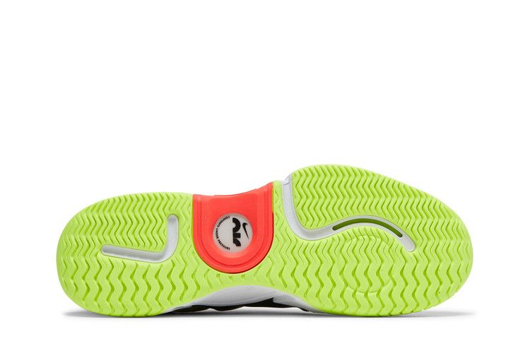 NikeCourt Air Zoom GP Turbo 'Black Volt' — Black/White/Volt/Laser Crimson