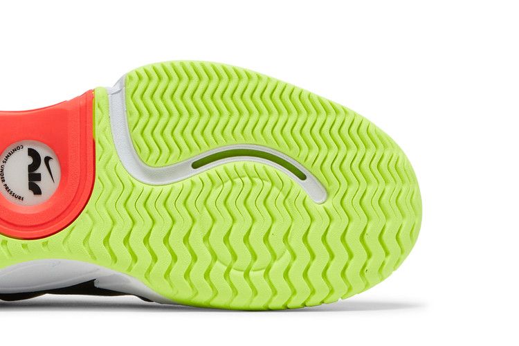 NikeCourt Air Zoom GP Turbo 'Black Volt' — Black/White/Volt/Laser Crimson