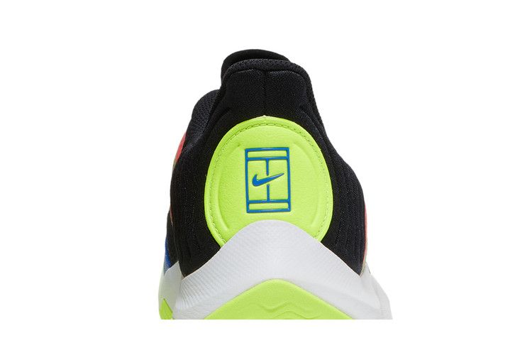 NikeCourt Air Zoom GP Turbo 'Black Volt' — Black/White/Volt/Laser Crimson