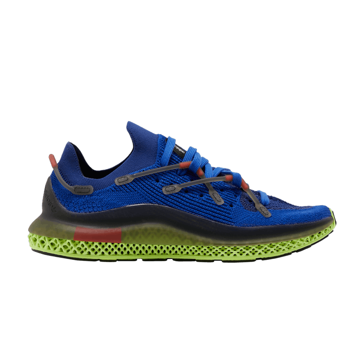 adidas 4D Fusio 'Bold Blue Light Flash Yellow' — Bold Blue/Core Black/Light Flash Yellow