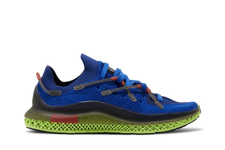 adidas 4D Fusio 'Bold Blue Light Flash Yellow' — Bold Blue/Core Black/Light Flash Yellow
