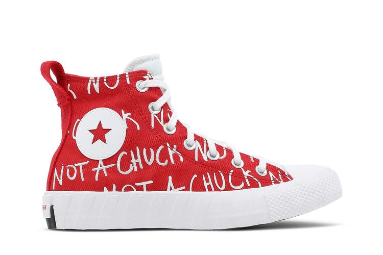 Converse UNT1TL3D High GS 'Not A Chuck - Red' — Red/White