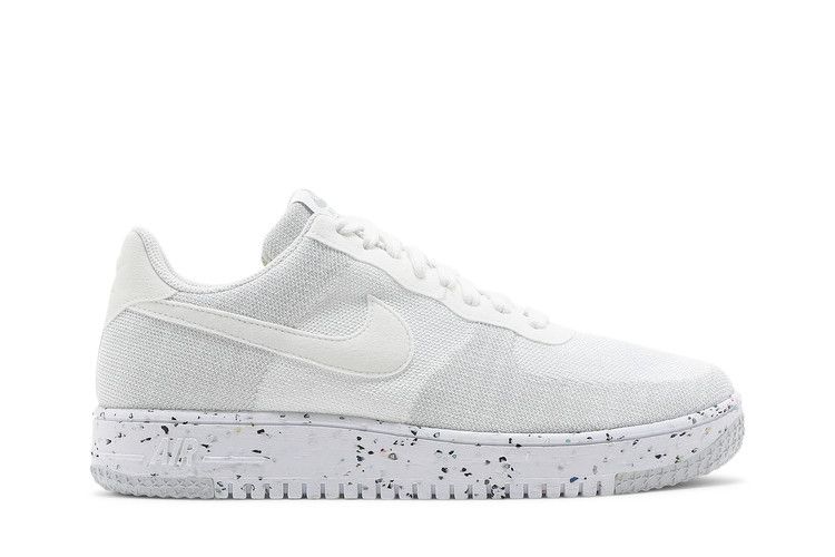 Nike Air Force 1 Crater Flyknit 'White Wolf Grey' — White/Sail/Wolf Grey/White (2)
